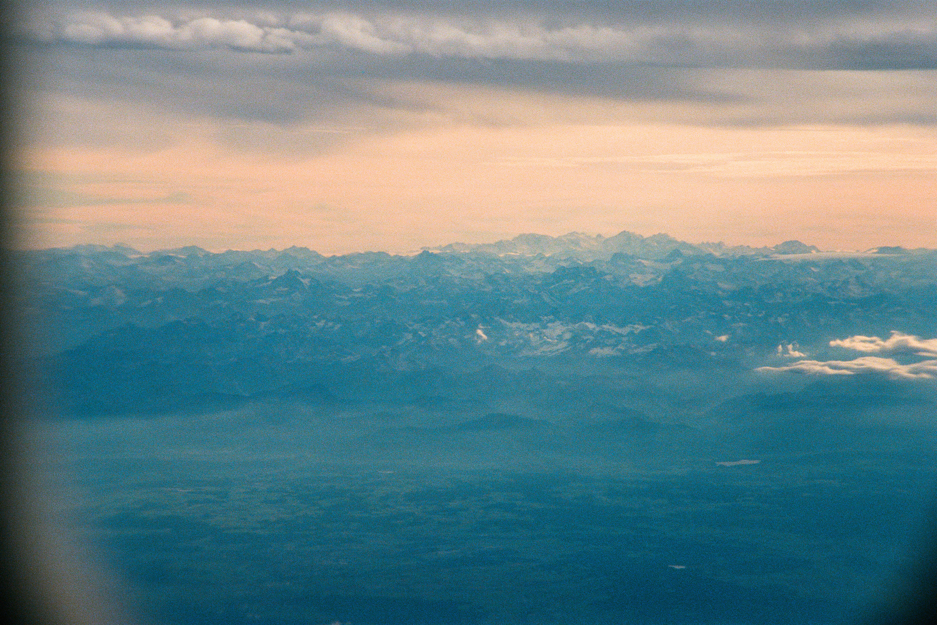 Emerging of the alpes
