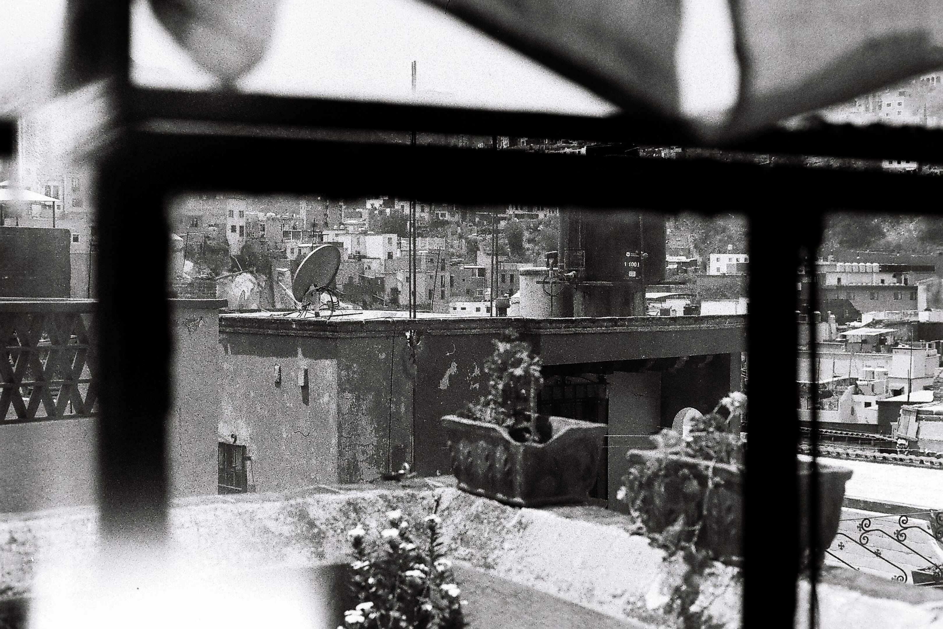 window frame in guanajuato