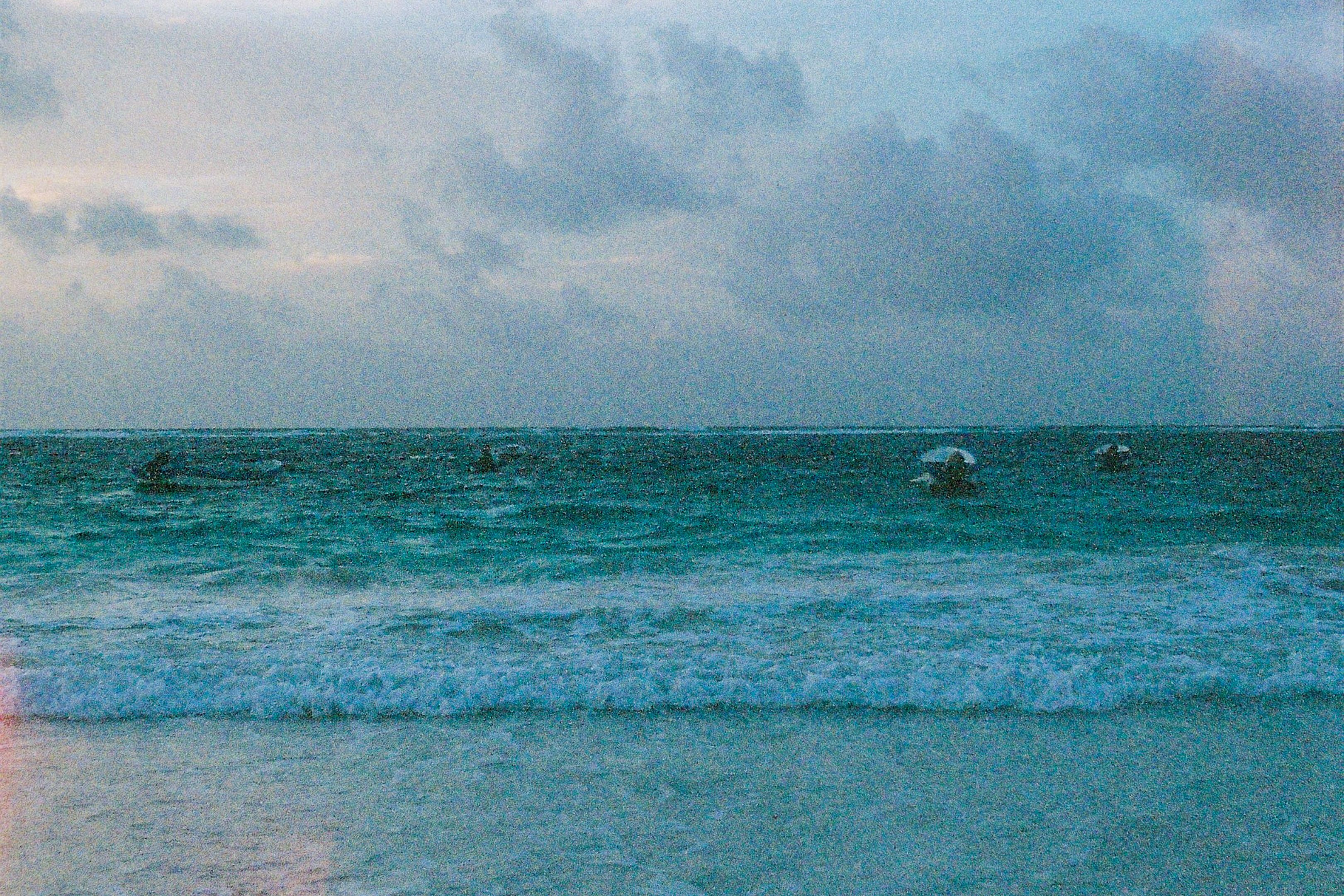 Tulum beach like a turquoise painting